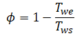 テーパ率の定義-数式-